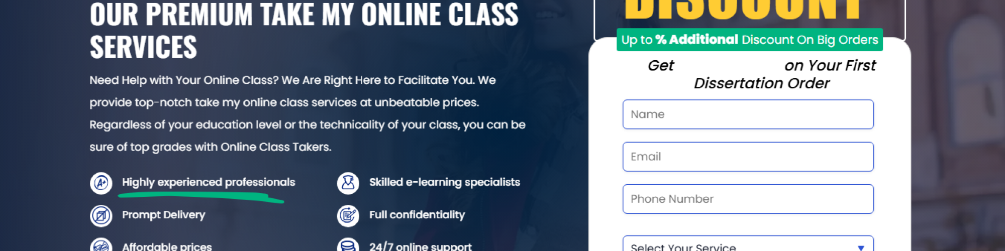 Online Class Takers